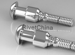 环槽铆钉C50L-2024铝-Truss Head C50L30